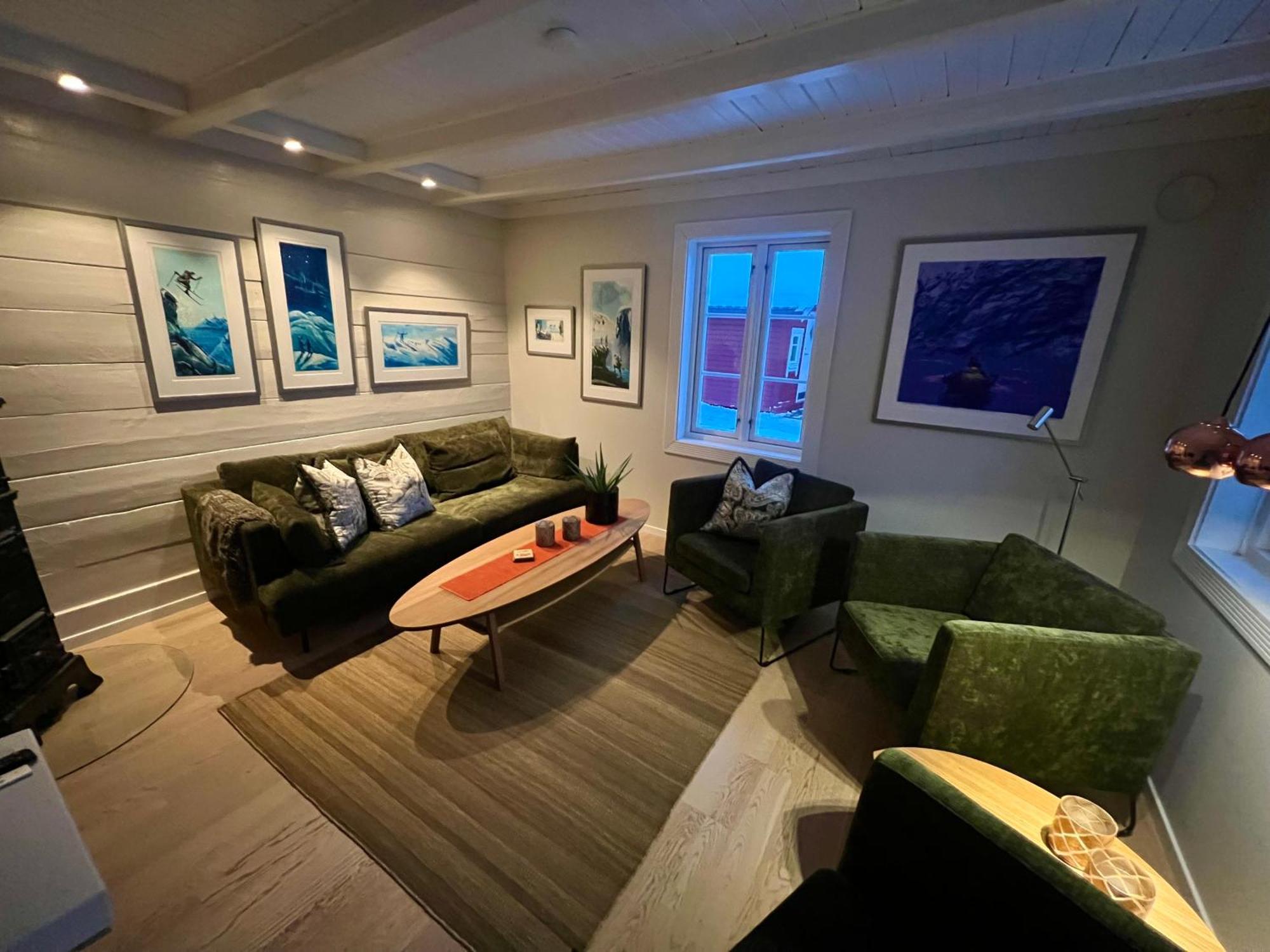 Kjosen Lodge, Lyngen. Lyngseidet Exteriér fotografie